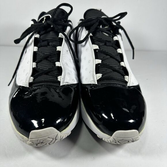 Jordan CMFT Viz Air 13 Concord Black White Patent 441367-101 Size 13 Rare main image 6